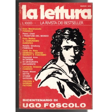 LA LETTURA-n 3, marzo-1978