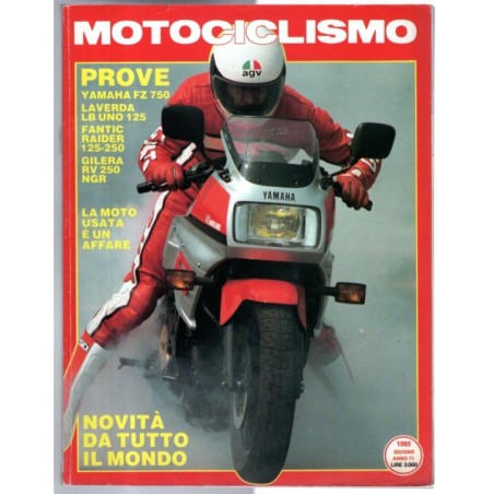 MOTOCICLISMO-n 6, giugno-1985
