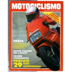 MOTOCICLISMO-n 7, luglio-1986