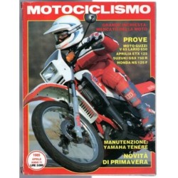 MOTOCICLISMO-n 4, aprile-1985