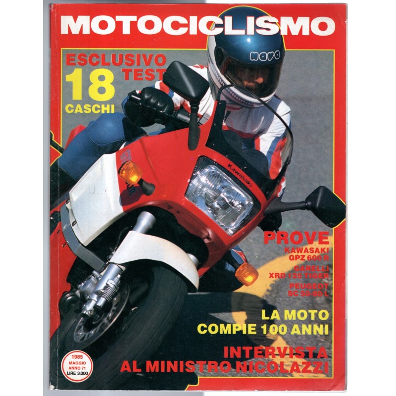 MOTOCICLISMO-n 5, maggio-1985