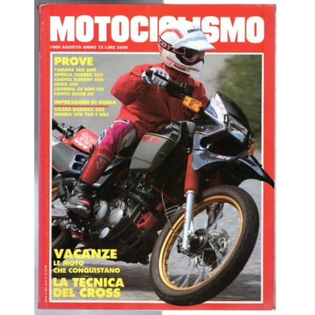 MOTOCICLISMO-n 8, agosto-1986