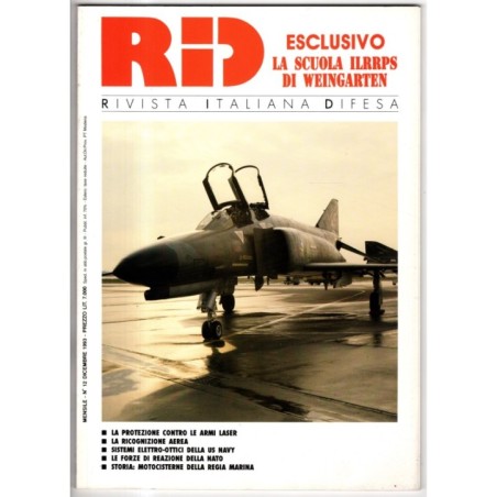 RID. RIVISTA ITALIANA DIFESA-n 12, dicembre-1993