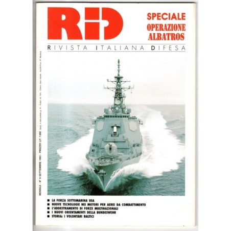 RID. RIVISTA ITALIANA DIFESA-n 9, settembre-1993