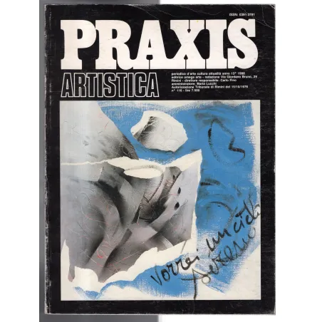 PRAXIS ARTISTICA-anno 13°-1988