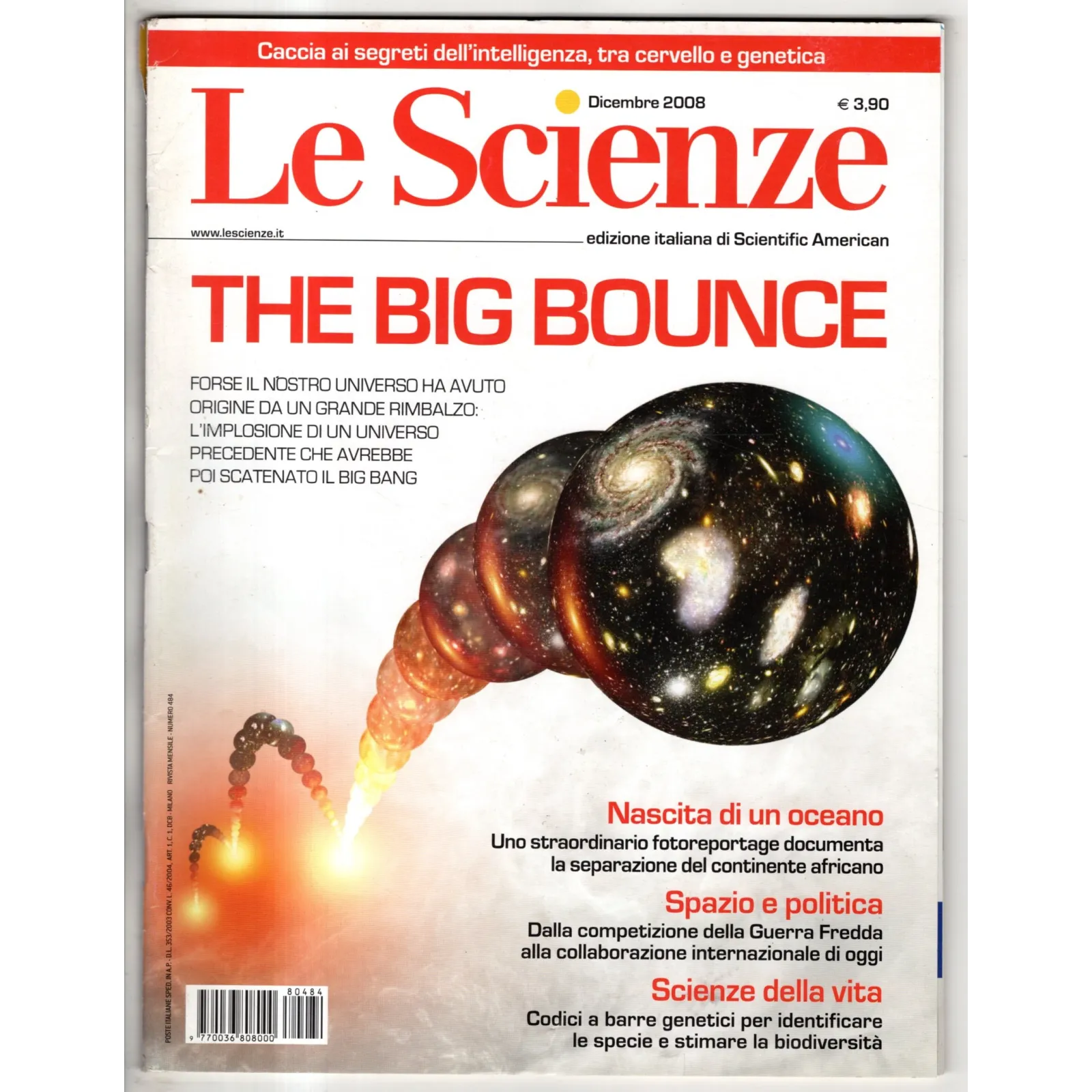 LE SCIENZE-n 484, dicembre-2008