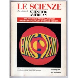 LE SCIENZE. EDIZIONE ITALIANA DI SCIENTIFIC AMERICAN-n 241, settembre-1988