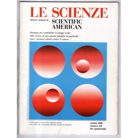 LE SCIENZE. EDIZIONE ITALIANA DI SCIENTIFIC AMERICAN-n 242, ottobre-1988