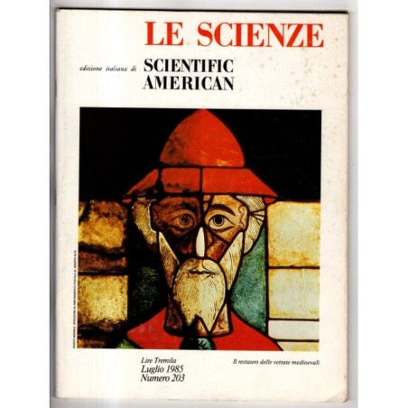 LE SCIENZE. EDIZIONE ITALIANA DI SCIENTIFIC AMERICAN-n 203, luglio-1985