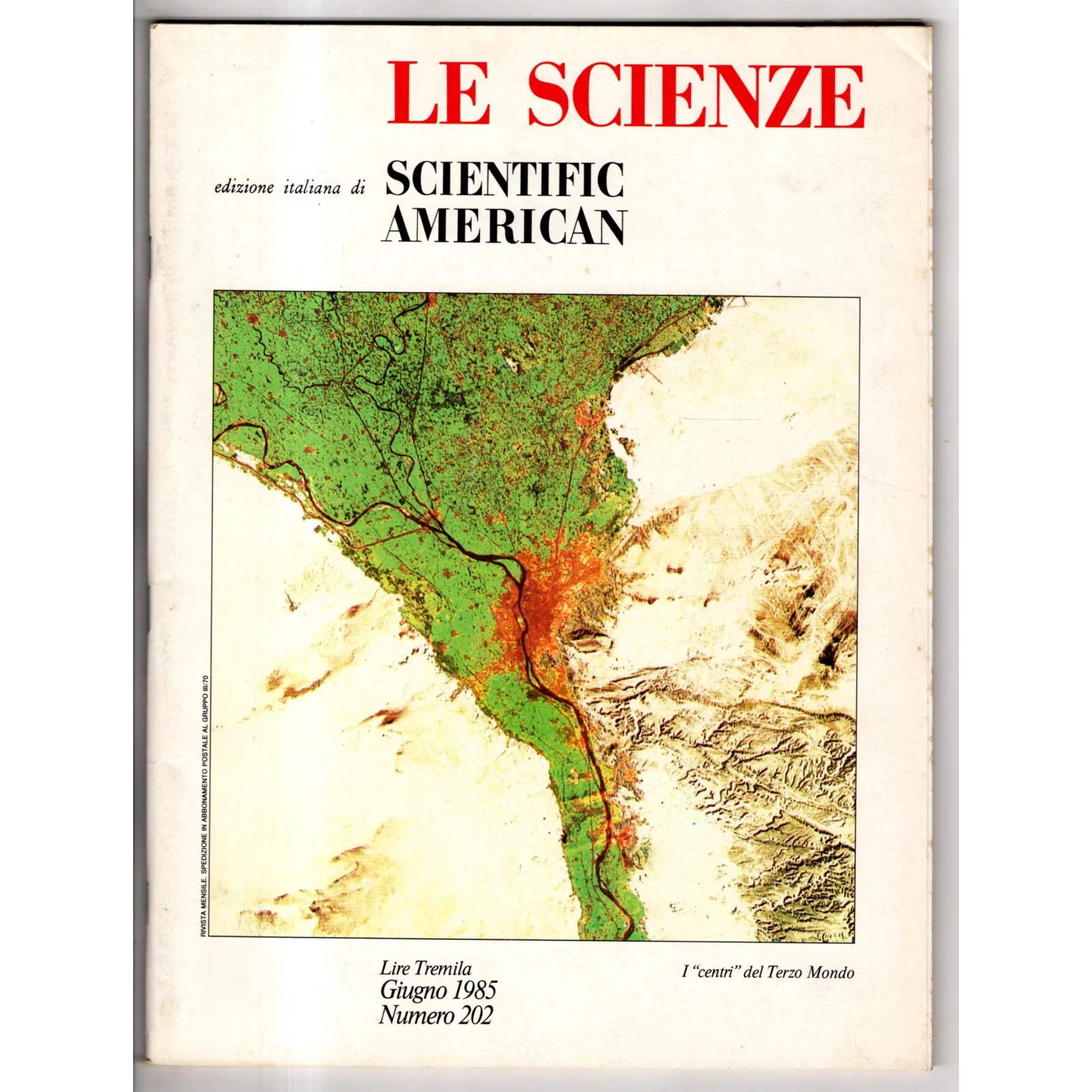 LE SCIENZE. EDIZIONE ITALIANA DI SCIENTIFIC AMERICAN-n 202, giugno-1985