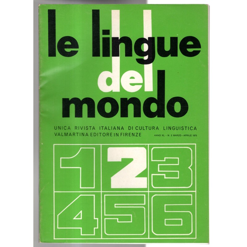 LE LINGUE DEL MONDO-n 2, marzo/aprile-1975