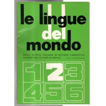 LE LINGUE DEL MONDO-n 2, marzo/aprile-1975