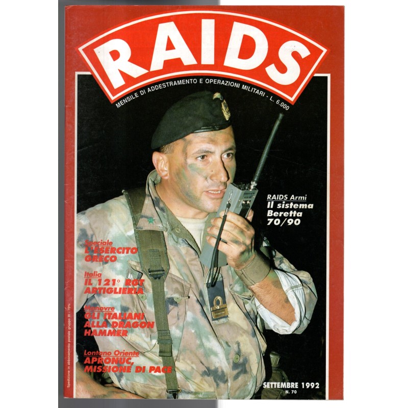 RAIDS-n 70, settembre-1992