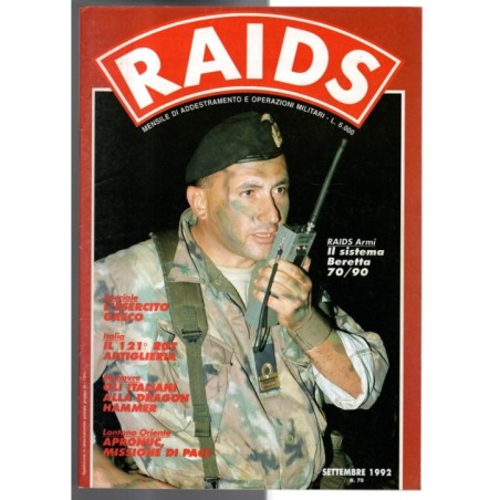 RAIDS-n 70, settembre-1992