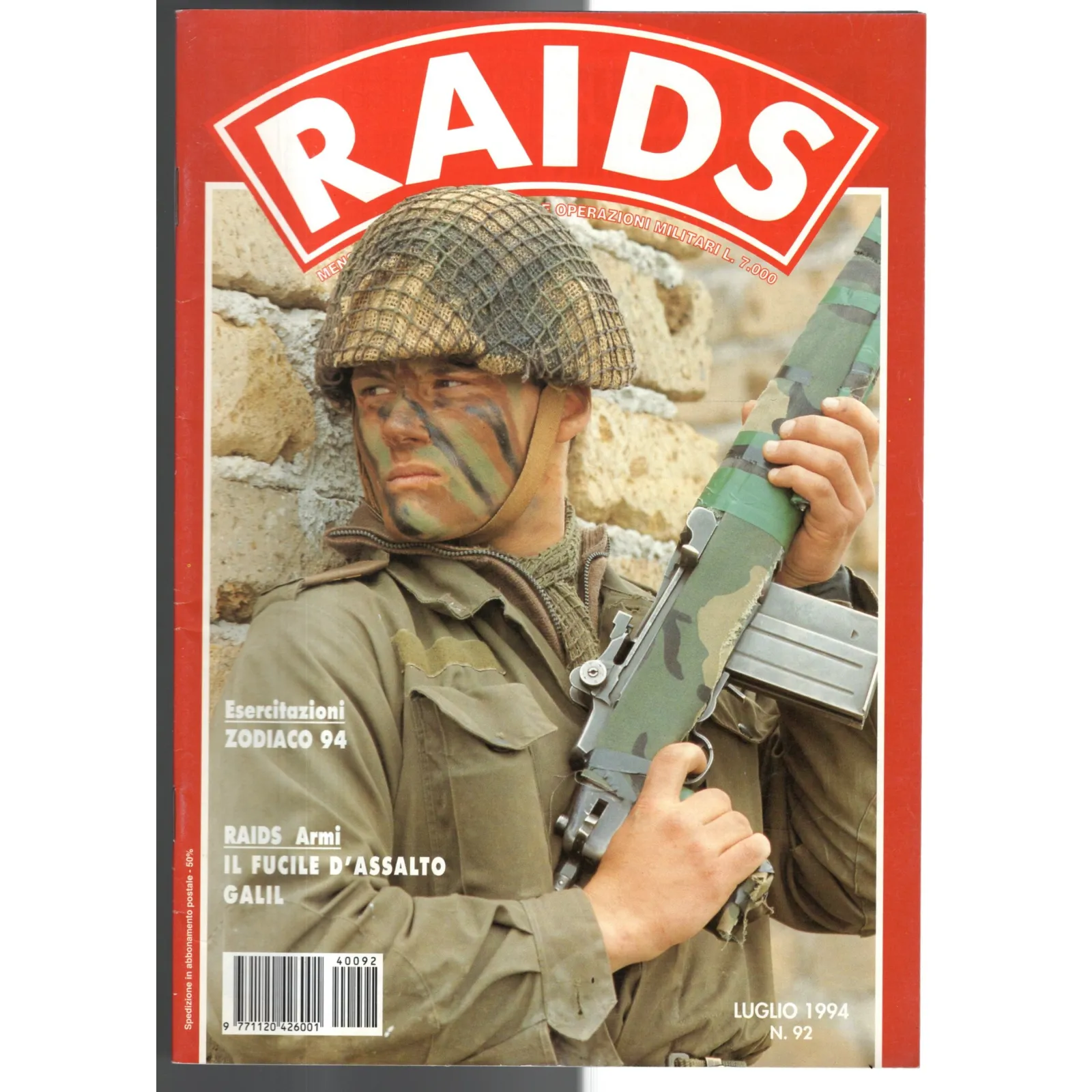 RAIDS-n 92, luglio-1994