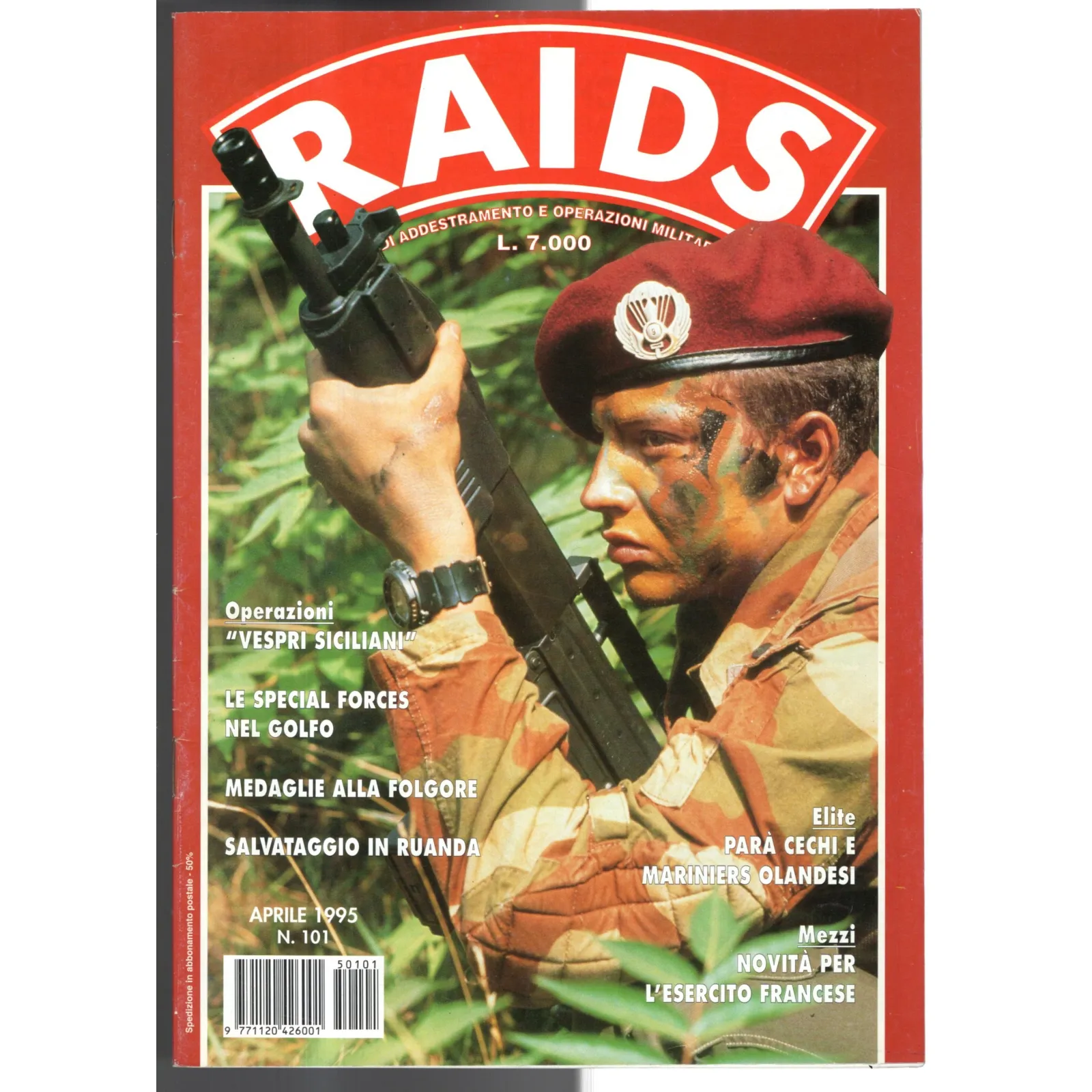RAIDS-n 101, aprile-1995