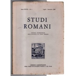 STUDI ROMANI-n 3, luglio/settembre-1980