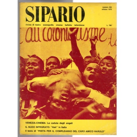 SIPARIO-n 294, ottobre-1970