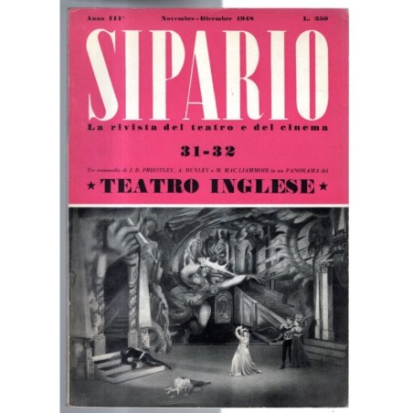 SIPARIO-n 31-32, novembre/dicembre-1948