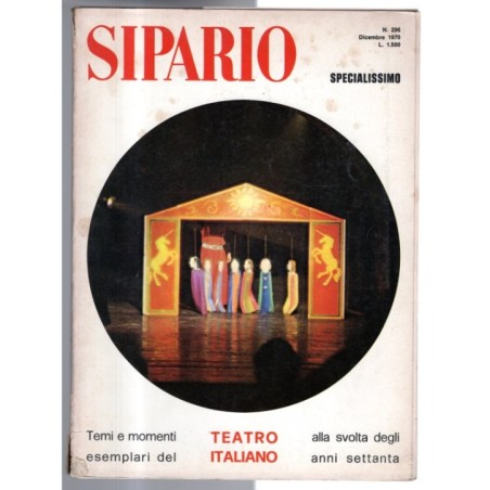 SIPARIO-n 296, dicembre-1970