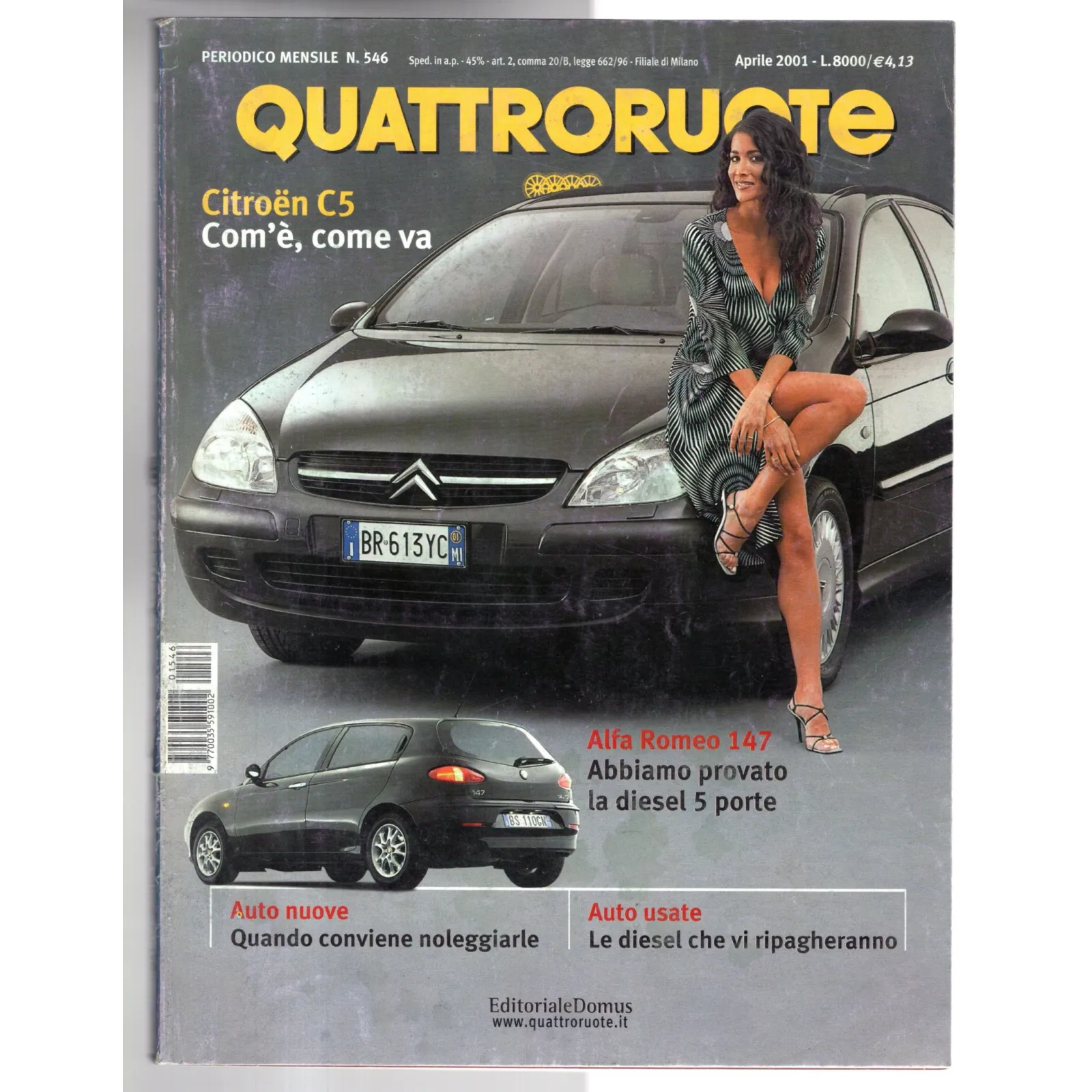 QUATTRORUOTE-n 546, aprile-2001