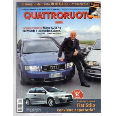 QUATTRORUOTE-n 545, marzo-2001