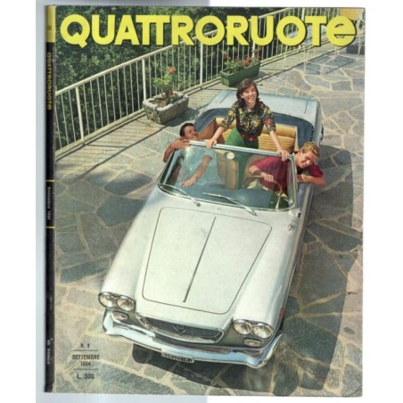 QUATTRORUOTE-n 105, settembre-1964