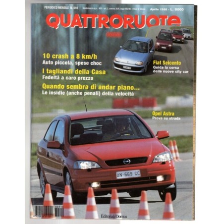 QUATTRORUOTE-n 510, aprile-1998
