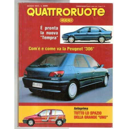 QUATTRORUOTE-n 449, marzo-1993