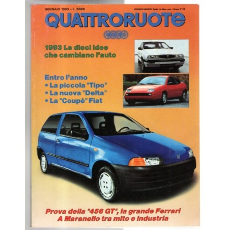 QUATTRORUOTE-n 447, gennaio-1993