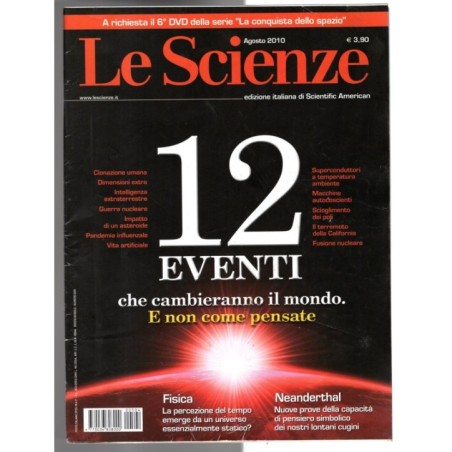 LE SCIENZE-n 504, agosto-2010