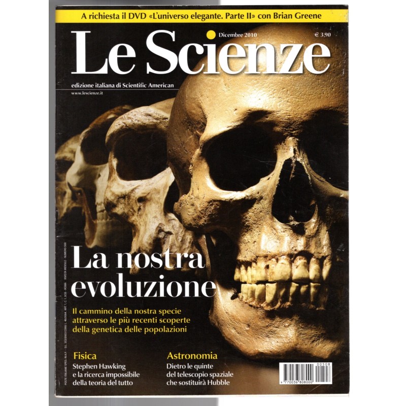 LE SCIENZE-n 508, dicembre-2010