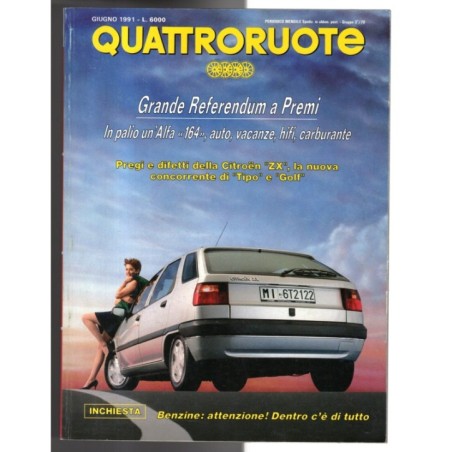 QUATTRORUOTE-n 428, giugno-1991