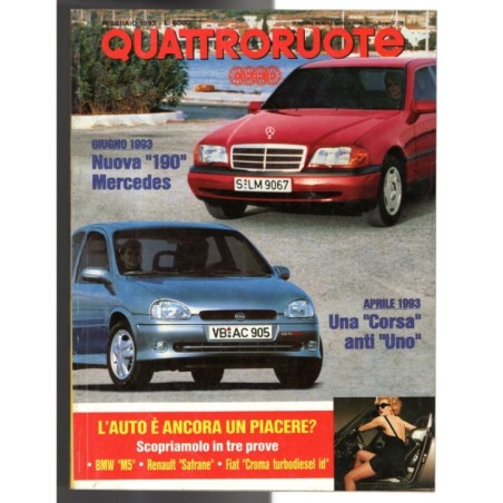 QUATTRORUOTE-n 448, febbraio-1993