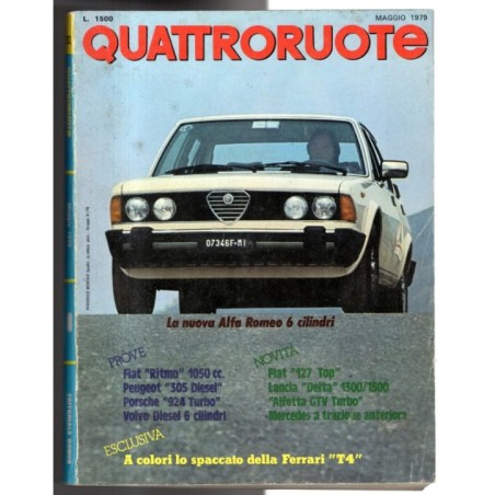 QUATTRORUOTE-n 282, maggio-1979