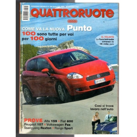 QUATTRORUOTE-n 599, settembre-2005