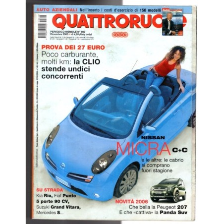 QUATTRORUOTE-n 602, dicembre-2005