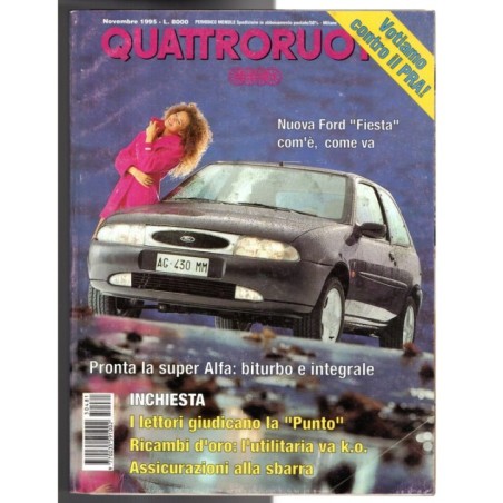 QUATTRORUOTE-n 481, novembre-1995