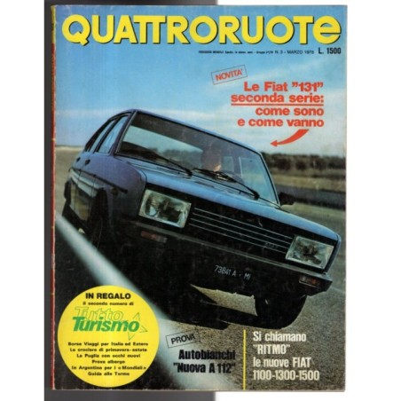 QUATTRORUOTE-n 267, marzo-1978