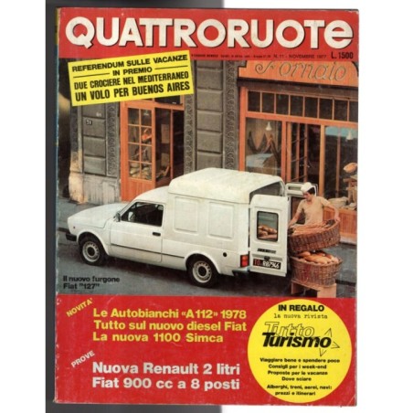 QUATTRORUOTE-n 263, novembre-1977