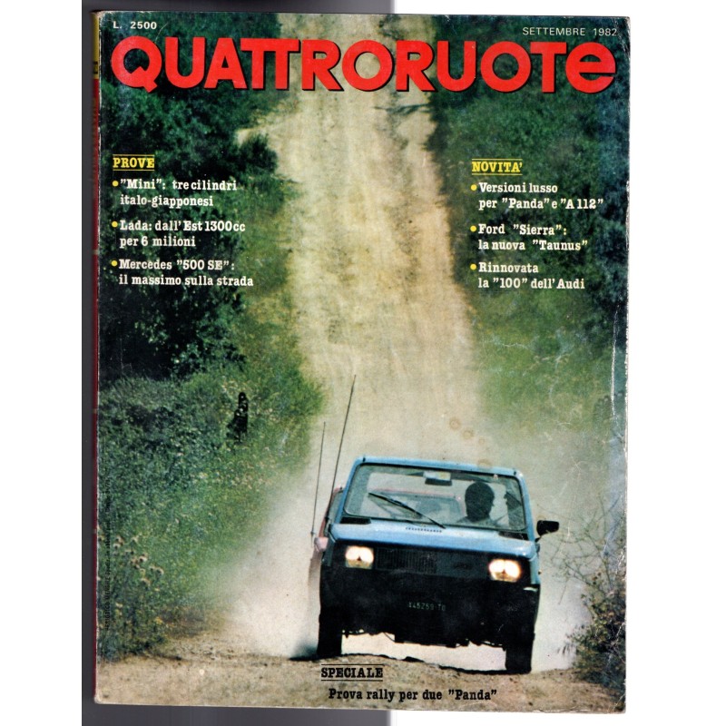 QUATTRORUOTE-n 323, settembre-1982