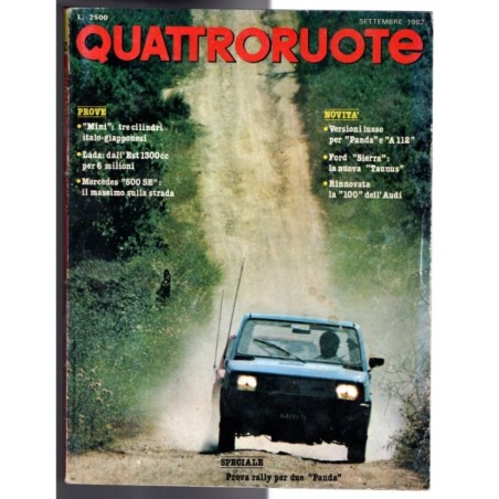 QUATTRORUOTE-n 323, settembre-1982