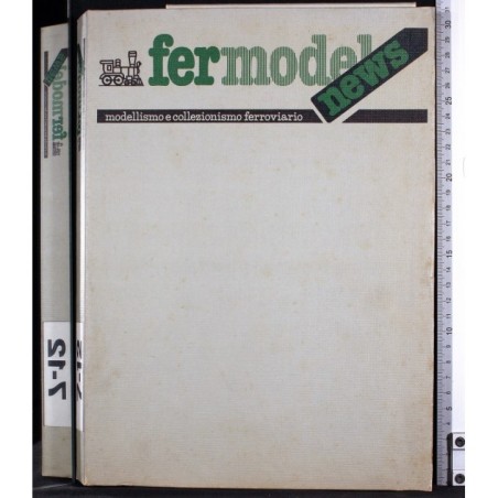 RACCOLTA RIVISTE FERMODEL NEWS-n 7-12, gennaio/dicembre-1982