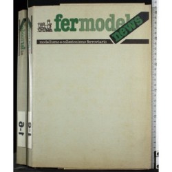 RACCOLTA RIVISTE FERMODEL NEWS-n 1-6, gennaio/dicembre-1981