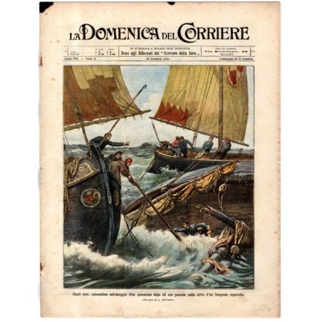 LA DOMENICA DEL CORRIERE-n 3, 15 gennaio-1905