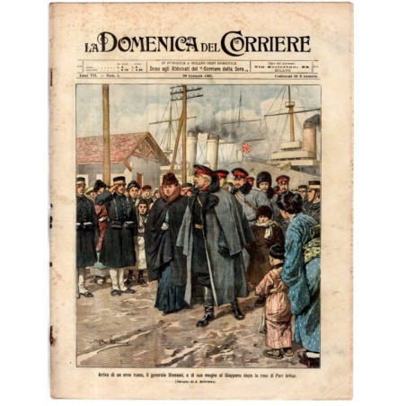 LA DOMENICA DEL CORRIERE-n 5, 29 gennaio-1905