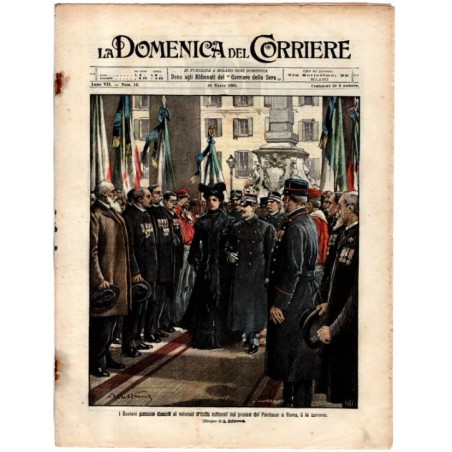 LA DOMENICA DEL CORRIERE-n 13, 26 marzo-1905