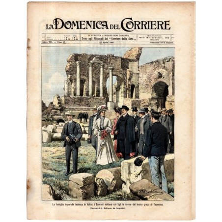 LA DOMENICA DEL CORRIERE-n 17, 23 aprile-1905