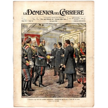 LA DOMENICA DEL CORRIERE-n 34, 20 agosto-1905