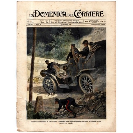 LA DOMENICA DEL CORRIERE-n 36, 3 settembre-1905
